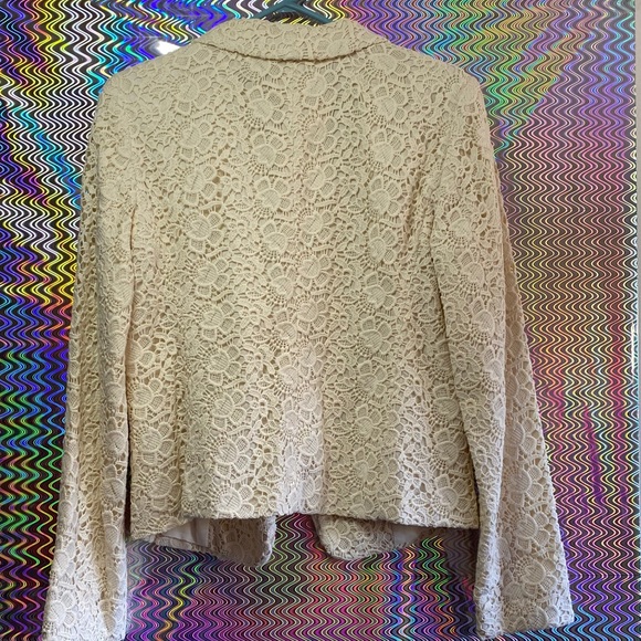 Cream Blazer - Picture 3 of 6